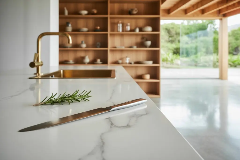 Integrated kitchen sink