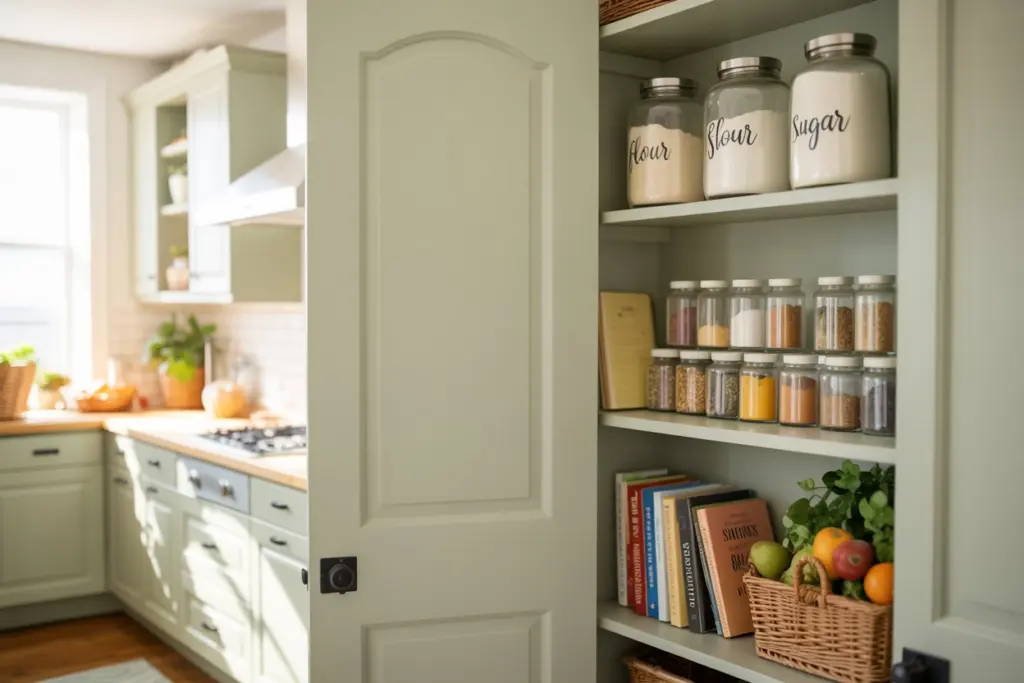 Reach-in pantry