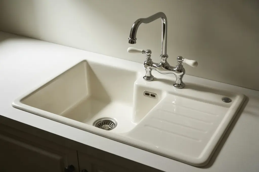 1 and a half sink with drainer