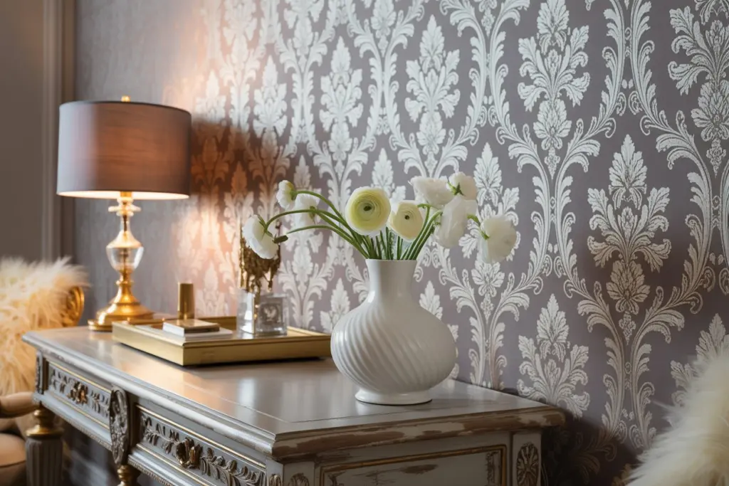Embossed Wallpaper