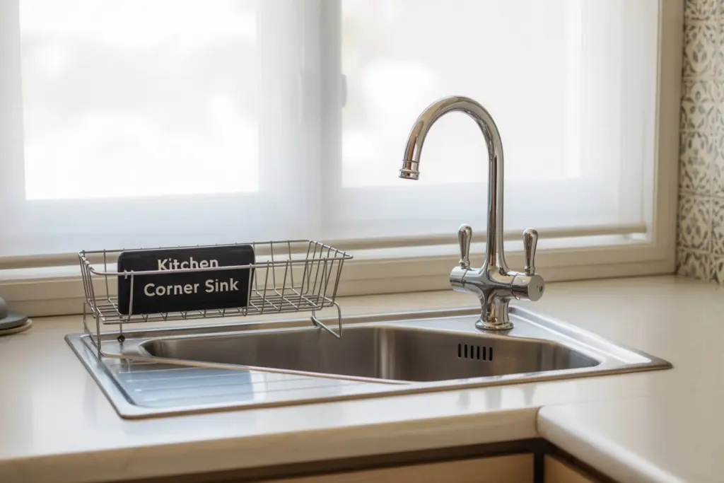 Corner sink