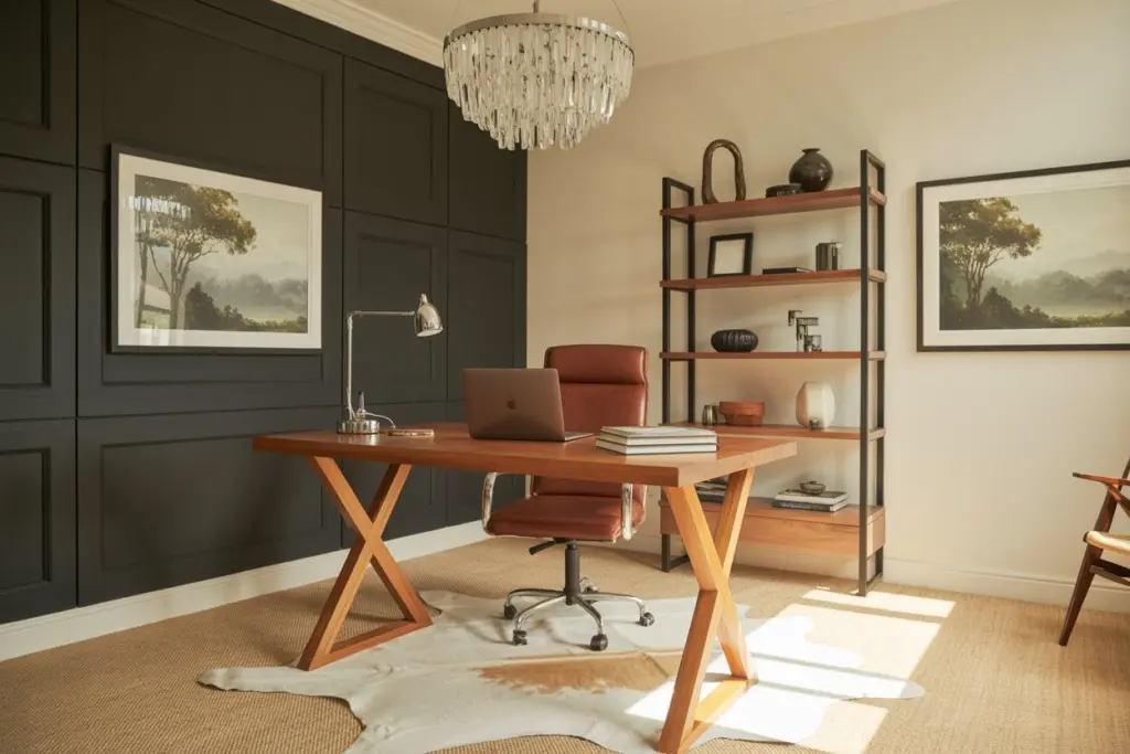 The accent wall color