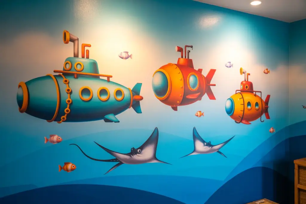 Designing the Perfect Playroom: Everything you need to know 17 underwater-themed playroom