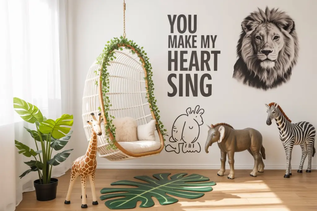 Designing the Perfect Playroom: Everything you need to know 16 Boho Jungle Themed Playroom