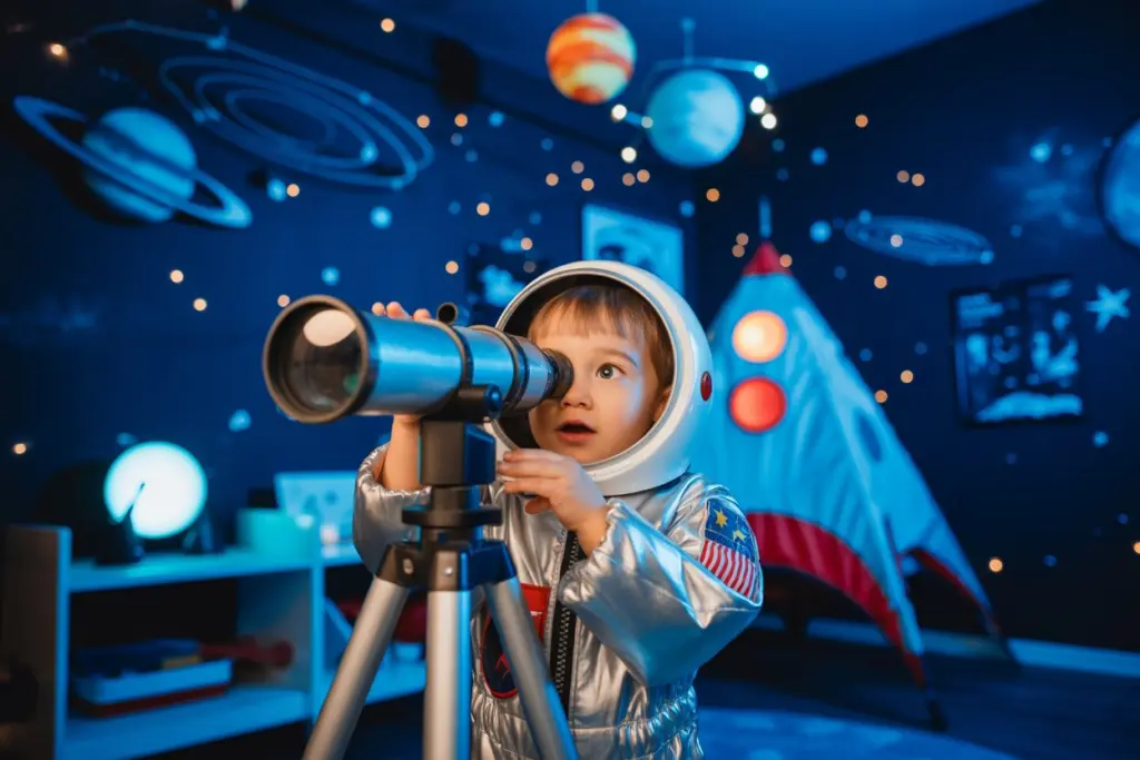 Designing the Perfect Playroom: Everything you need to know 15 Space-themed Playroom