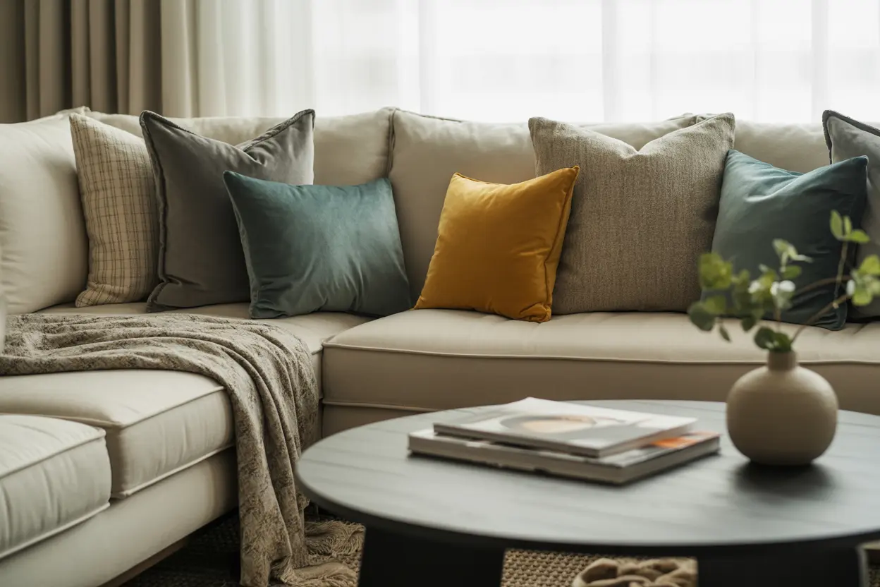 How to Use Pillows and Cushions in Your Home Decor