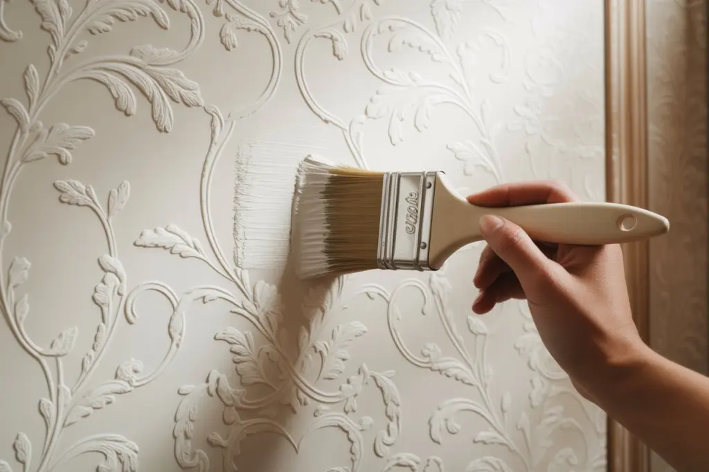 paintable wallpaper 