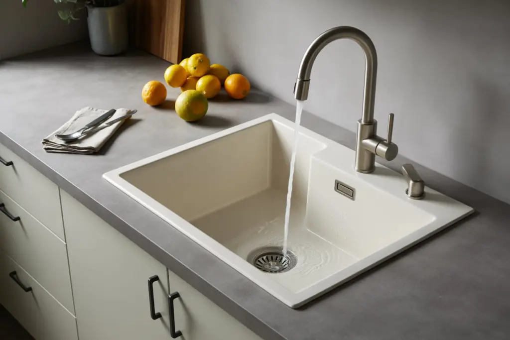 Sink single bowl