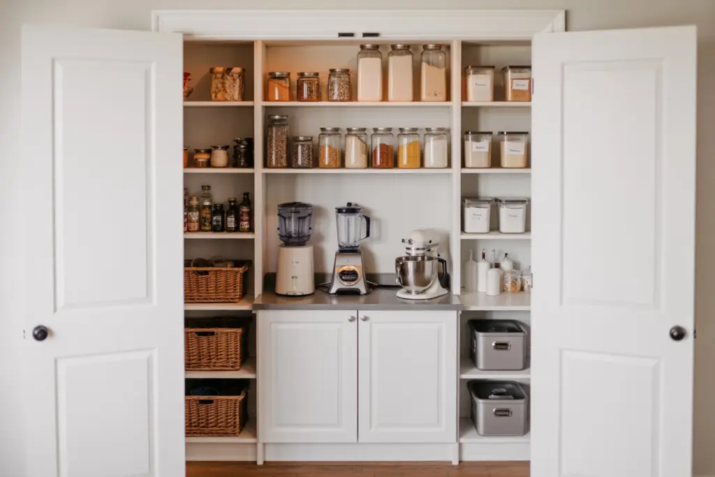 Closet pantry