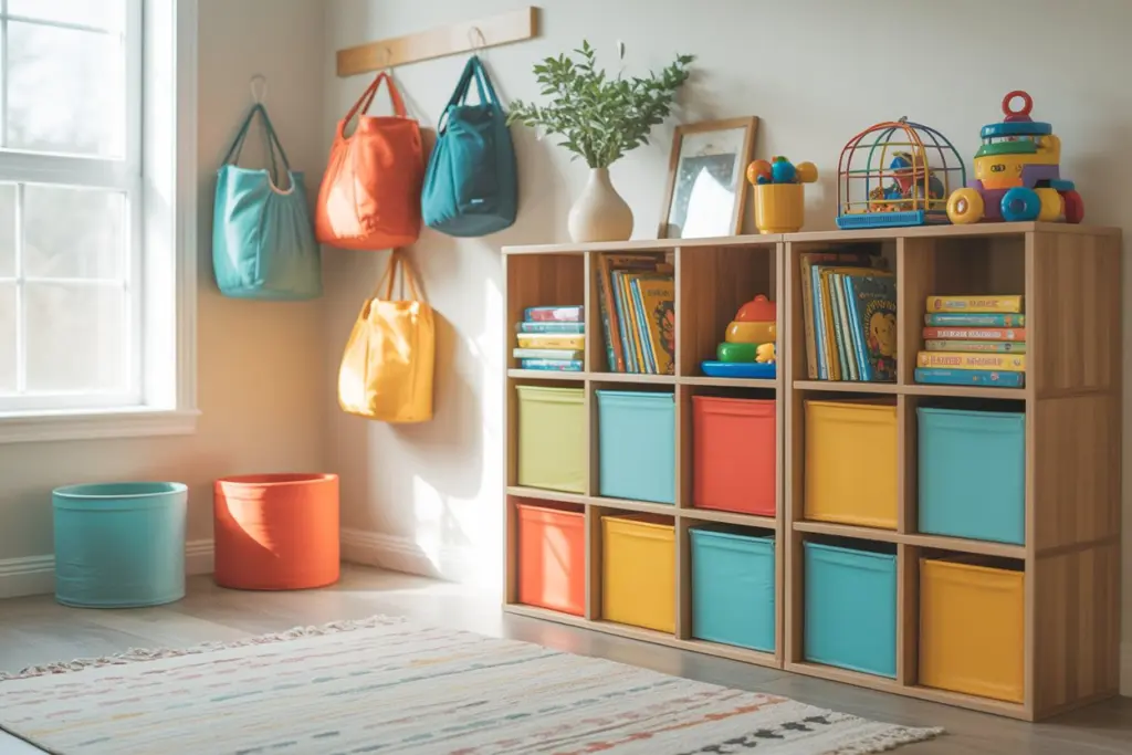 Designing the Perfect Playroom: Everything you need to know 13 playroom Storage Solutions