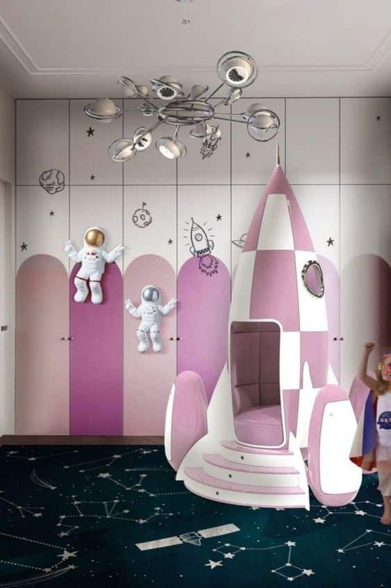 Designing the Perfect Playroom: Everything you need to know 15 Space-themed Playroom