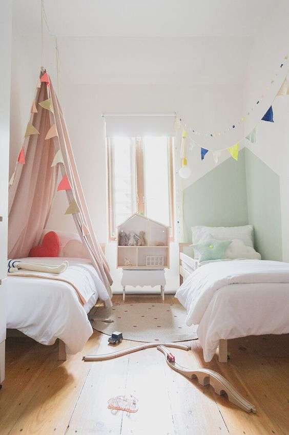 floor in a kid's room