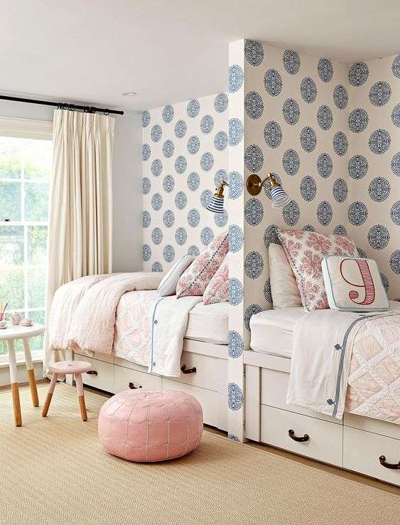 Shared room: create a space for each occupant