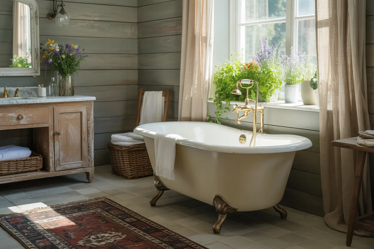 Farmhouse Style Bathrooms: design a Cozy and amazing Retreat