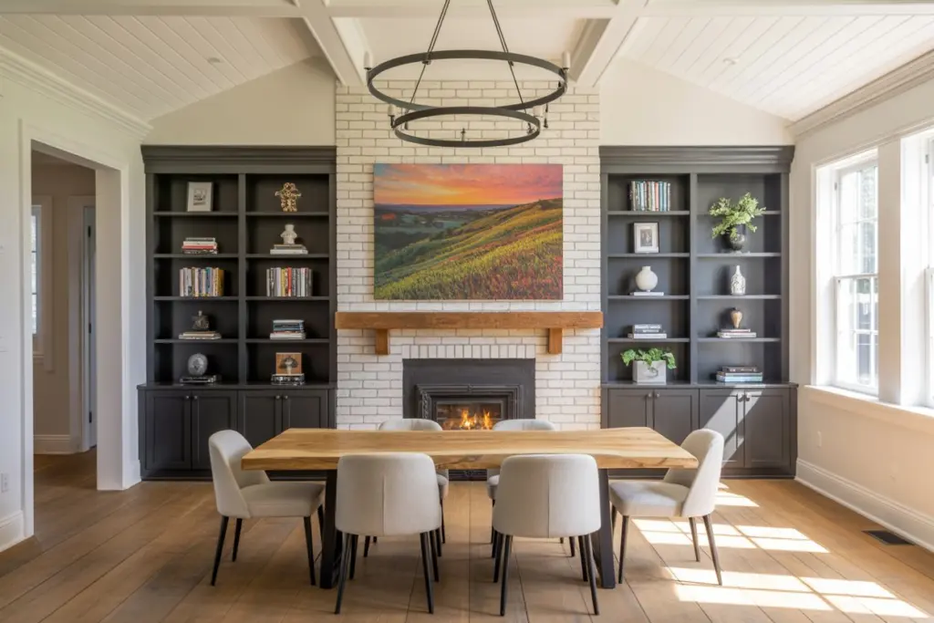 Neutral Colors in modern rustic style