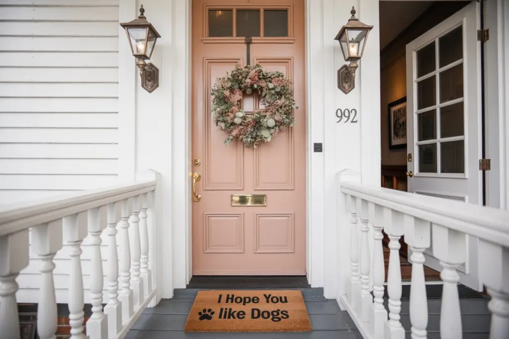 pink door color 