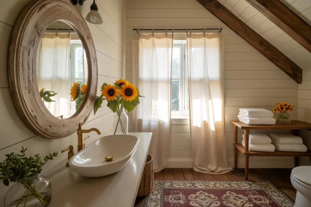 Things to avoid when designing a farmhouse style bathrooms