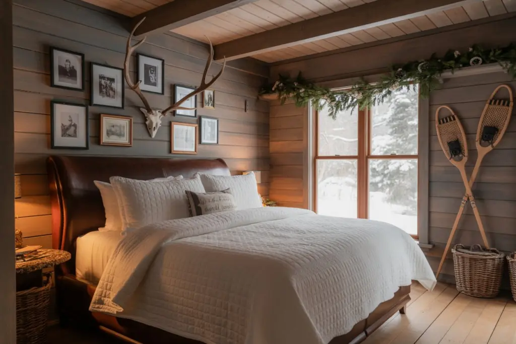 Bedroom rustic style