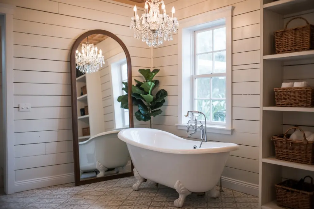 wood mirror frame