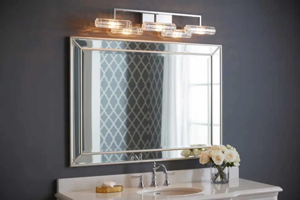 Choosing the right finish for your bathroom mirror