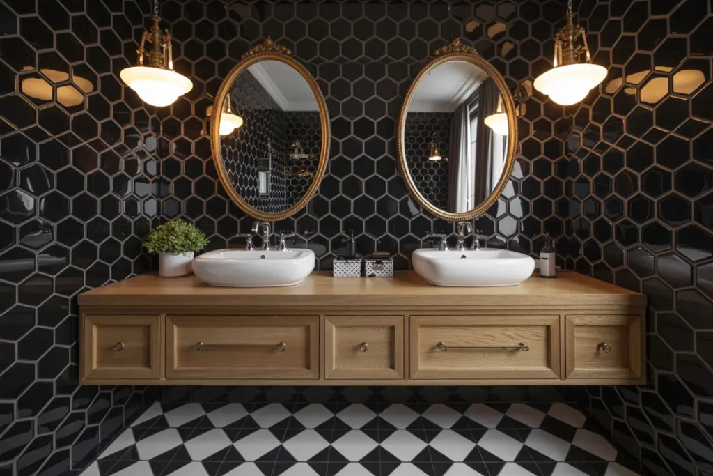 Modern bathroom vanity
