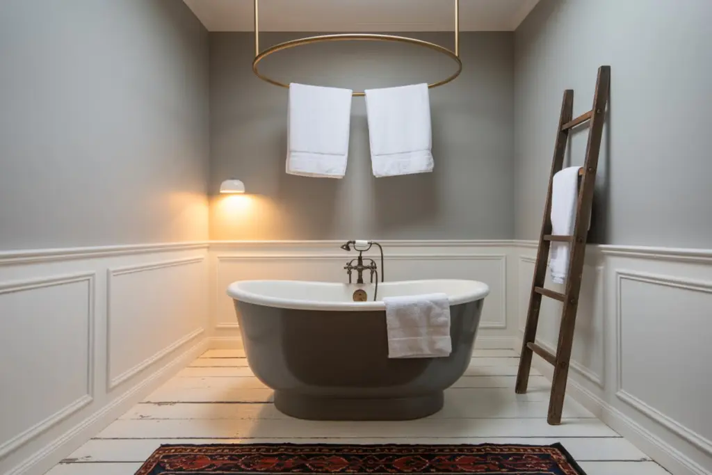 Round bathtubs for bathroom design