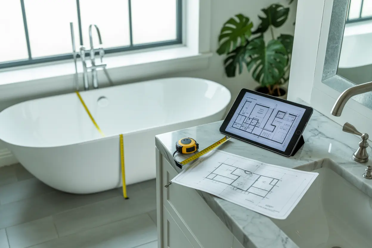 All the measures you need to know for an amazing bathroom design