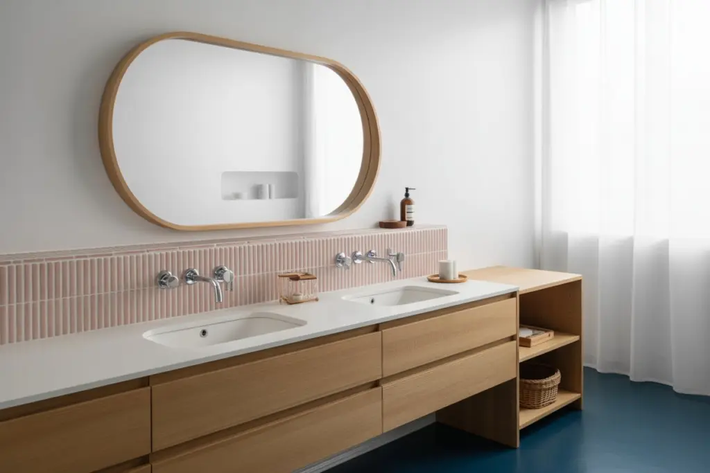Custom bathroom vanity