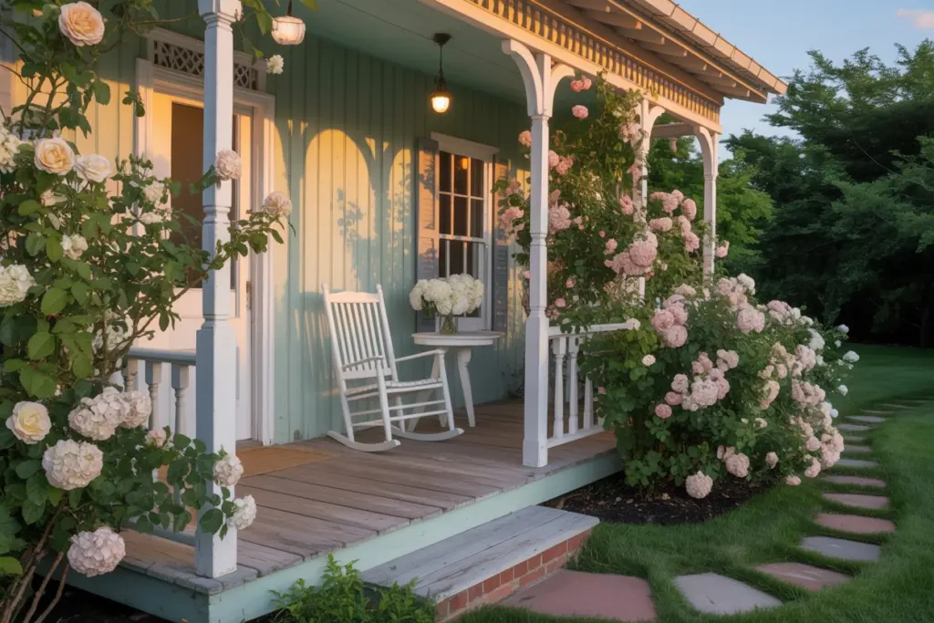How Transform Your Front Porch with Stunning Decorations 11 Soft Pastels in front porch