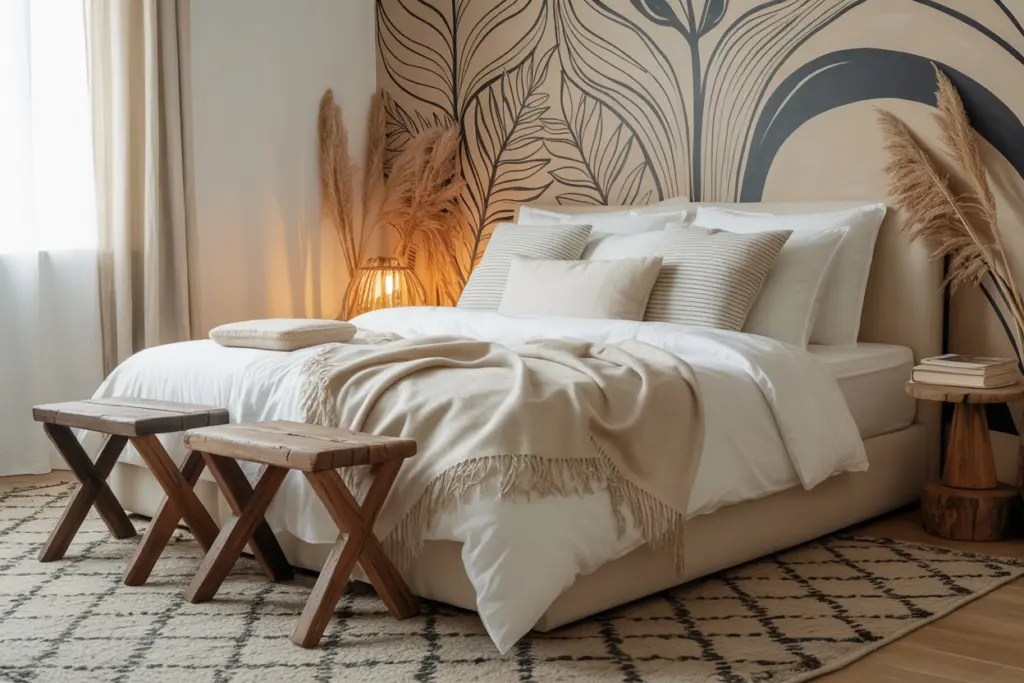Bedroom Decoration: 9 tips to follow for an amazing one 7 Take care of the walls for a better bedroom decoration