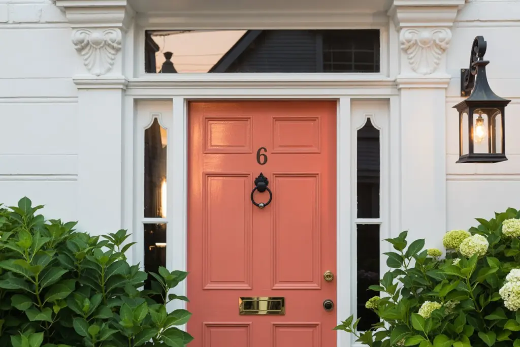 orange door