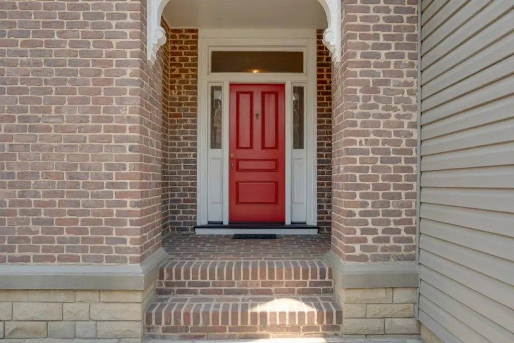 Brick flooring 
