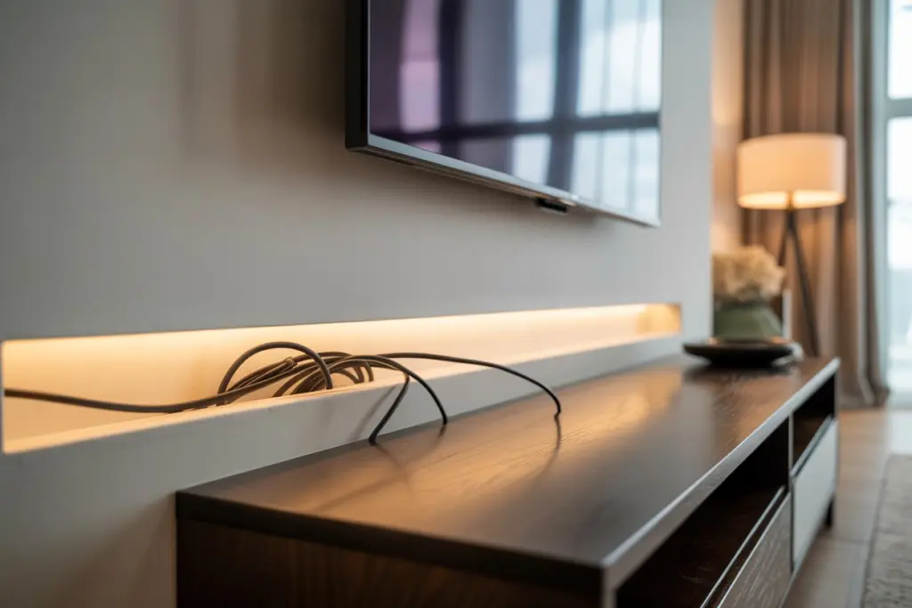 Tips for hiding cable tv