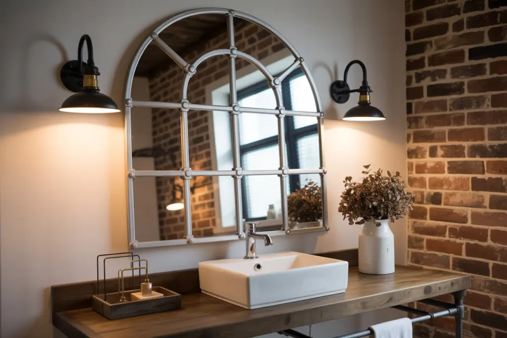 Natural Materials in Farmhouse Style Bathrooms