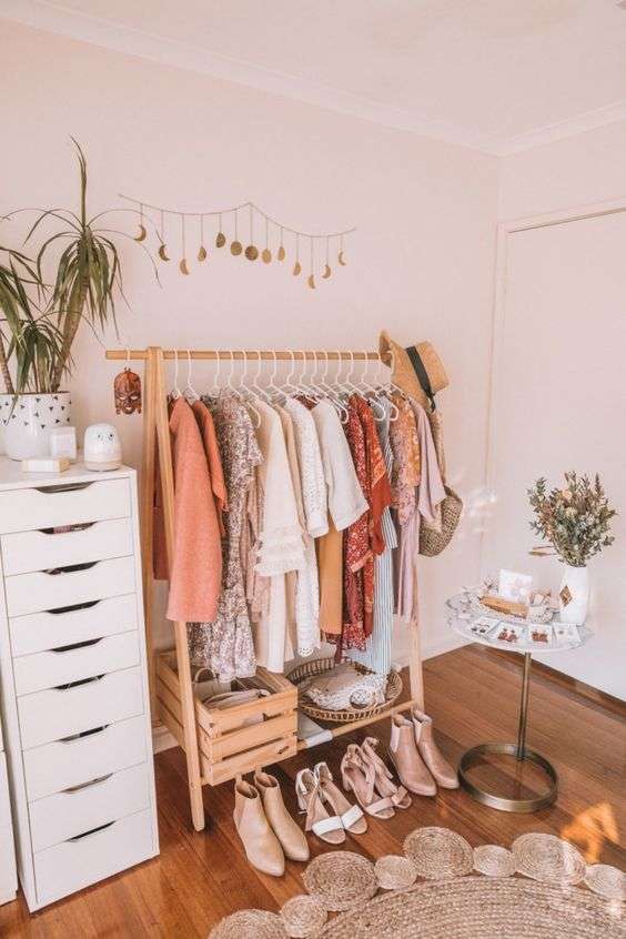 Install a large dressing room