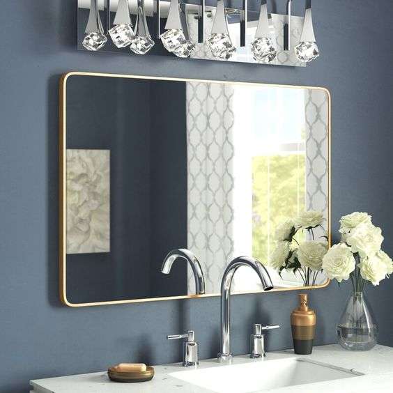 Choosing the right finish for your bathroom mirror