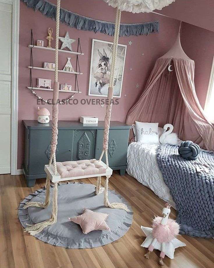 fairy tale themed kid's room