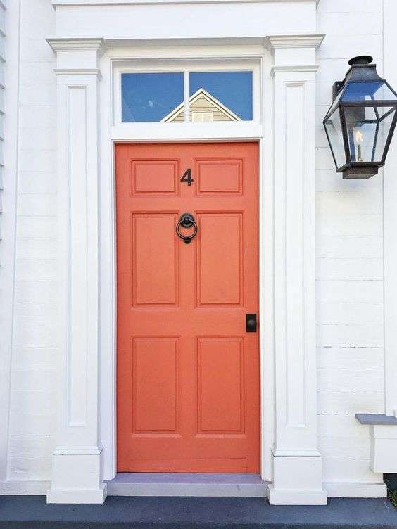 orange door