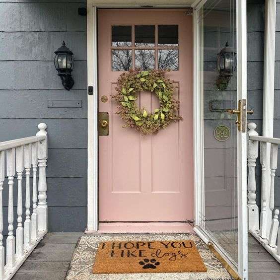 pink door color 