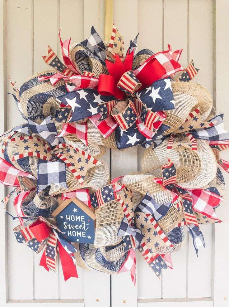4th of july decoration Patriotic Wreaths