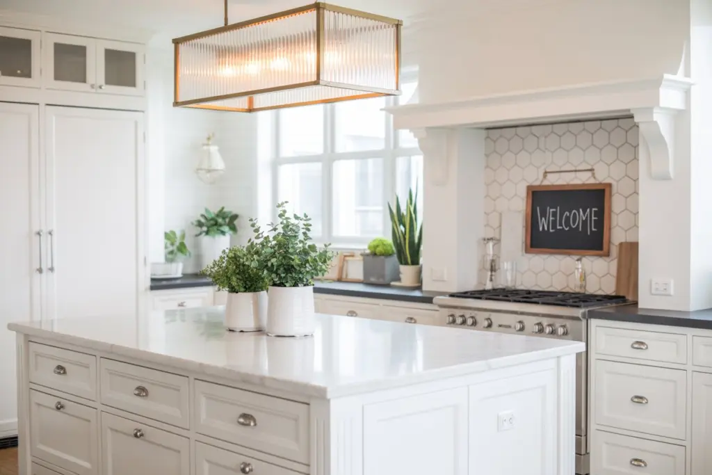 Hamptons kitchen design