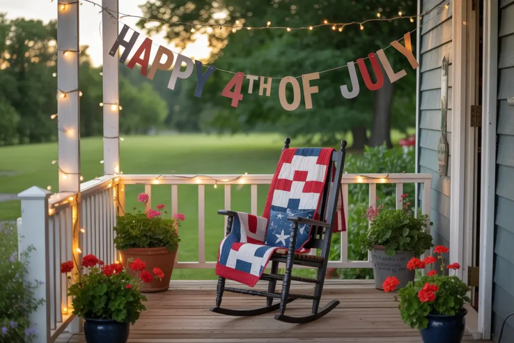 4th of July decoration: an amazing way to celebrate in 2024 6 Indipendence day front door decoration