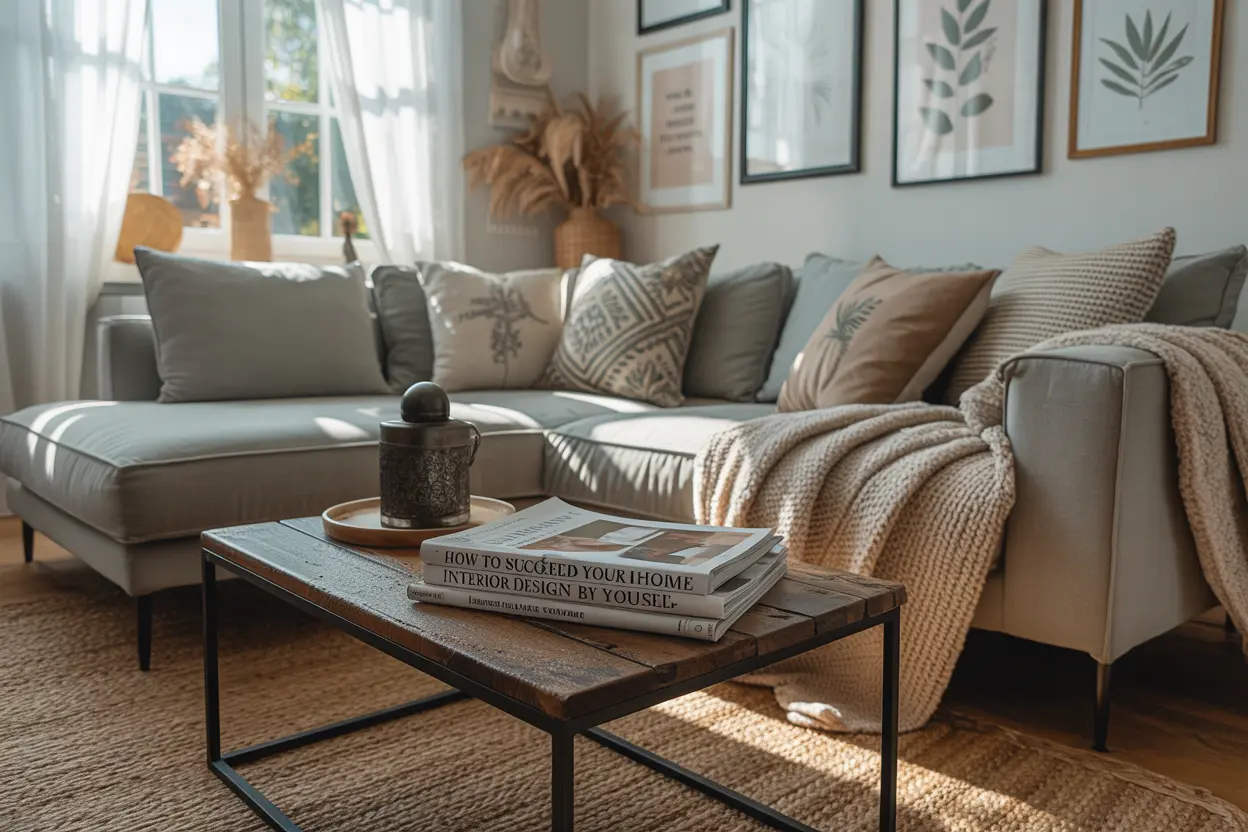 How to succeed your home interior design by yourself