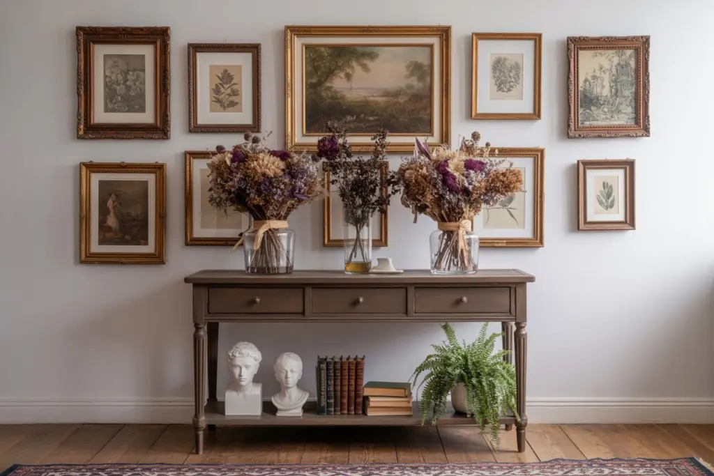 10 professional tips for hallway design and decoration 9 Turn your hallway into art galer