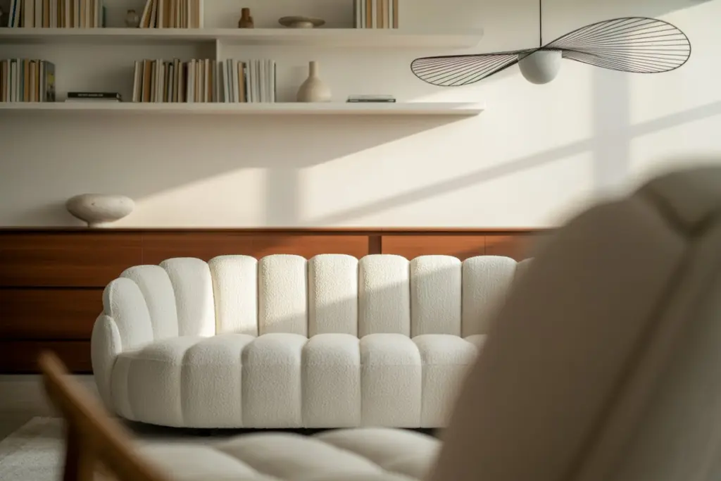 Minimalist House design: 7 amazing step action plan 14 Minimalist living room with wood touches