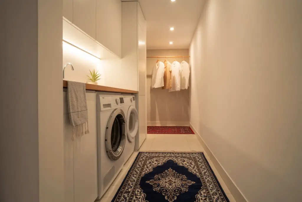 How to create a chic and functional Basement? 17 Converting a basement into a laundry room