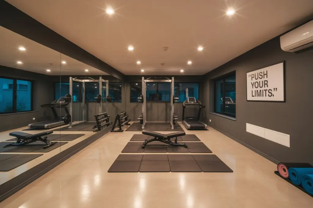 How to create a chic and functional Basement? 14 Converting a basement into a gym