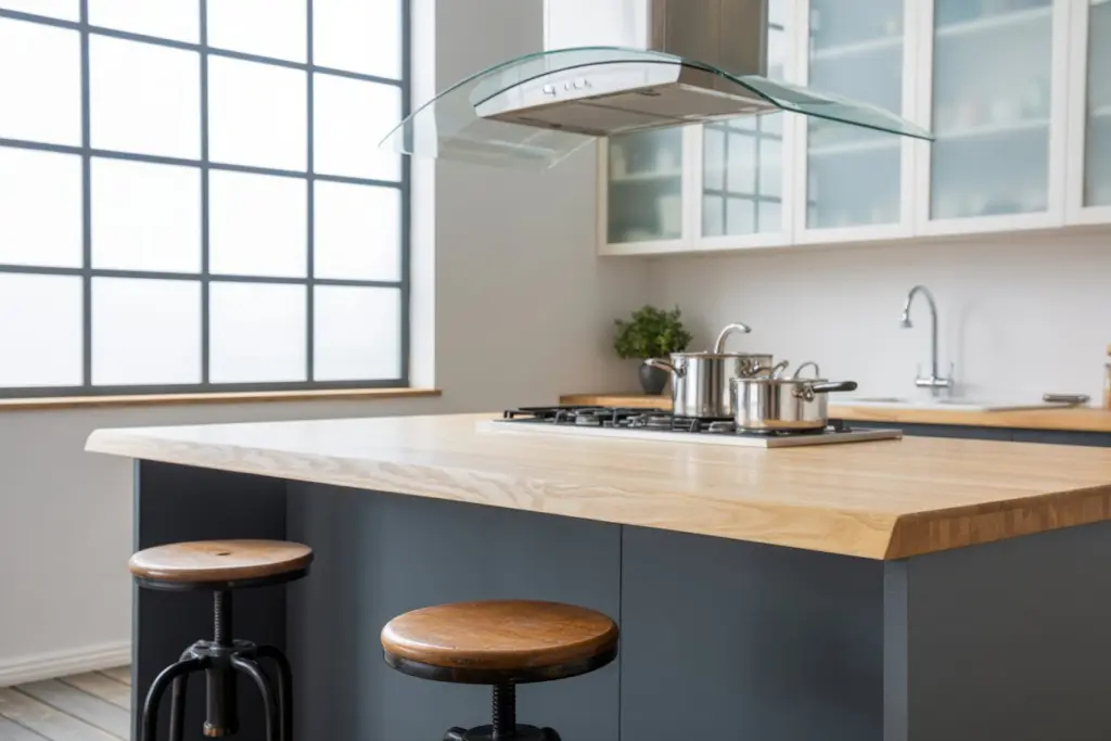 Kitchen Island: everything you need to know before taking the plunge 13 Central kitchen island with cooking area