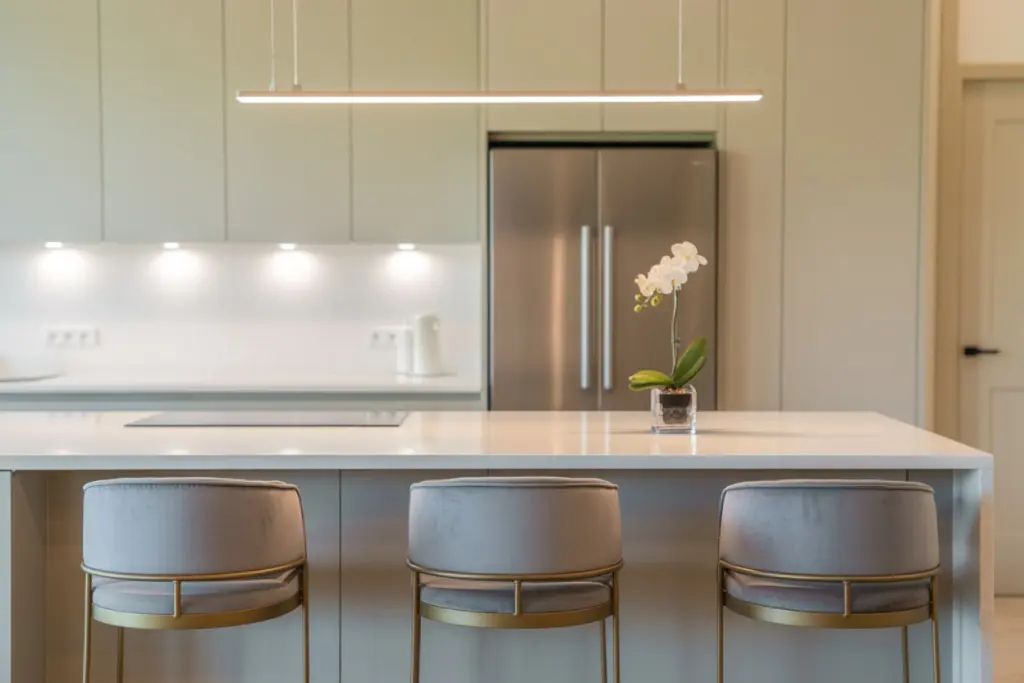 Kitchen Island: everything you need to know before taking the plunge 8 The ideal height of chairs and stools for a kitchen island