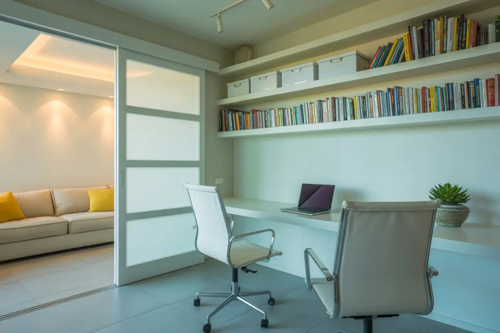 How to create a chic and functional Basement? 19 basement office